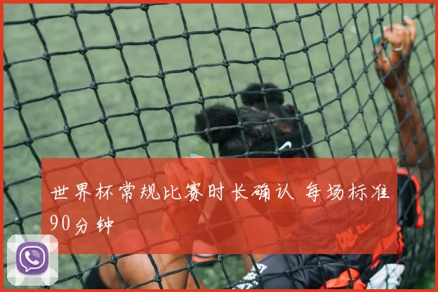 世界杯常规比赛时长确认 每场标准90分钟