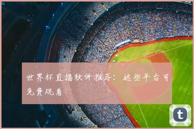 世界杯直播软件推荐:这些平台可免费观看