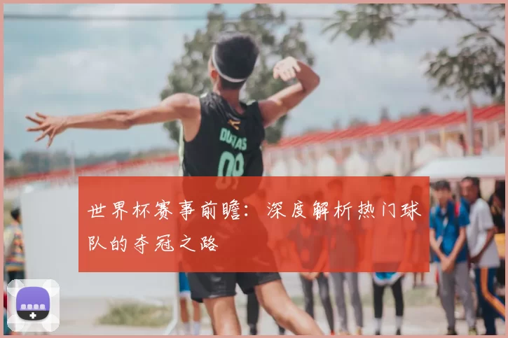 世界杯赛事前瞻:深度解析热门球队的夺冠之路